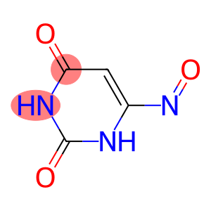 2,4(1H,3H)-Pyrimidinedione, 6-nitroso- (9CI)