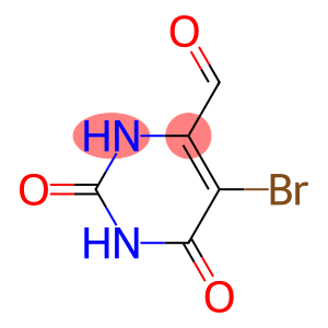 4-Pyrimidinecarboxaldehyde,5-bromo-1,2,3,6-tetrahydro-2,6-dioxo-