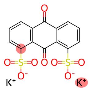 9,10-dihydro-9,10-dioxoanthracene-1,8-disulphonic acid, potassium salt