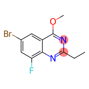 6-溴-2-乙基-8-氟-4-甲氧基喹唑啉