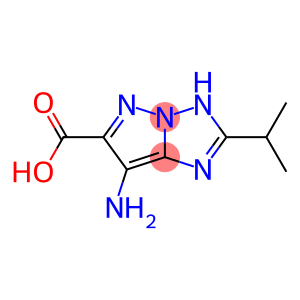 7-amino-2-propan-2-yl-5H-pyrazolo[1,5-b][1,2,4]triazole-6-carboxylic acid