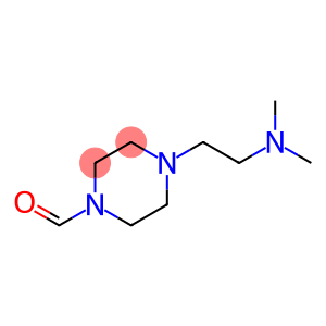 1-Piperazinecarboxaldehyde, 4-[2-(dimethylamino)ethyl]-