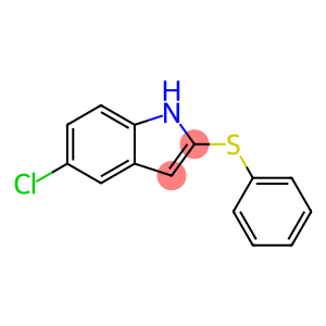 1H-Indole, 5-chloro-2-(phenylthio)-