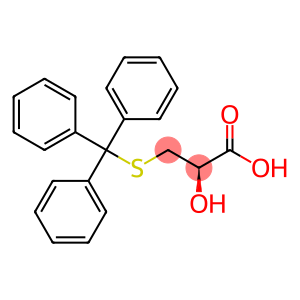 (2R)-2-hydroxy-3-[(triphenylmethyl)sulfanyl]propanoic acid