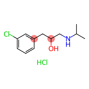 Phenethyl alcohol, m-chloro-alpha-((isopropylamino)methyl)-, hydrochloride