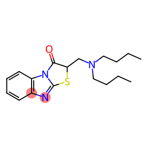 Thiazolo[3,2-a]benzimidazol-3(2H)-one,2-[(dibutylamino)methyl]-