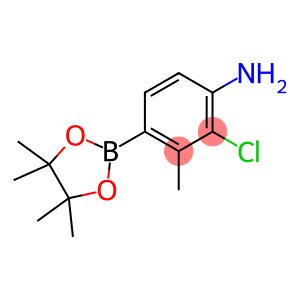 2-Chloro-3-methyl-4-(4,4,5,5-tetramethyl-1,3,2-dioxaborolan-2-yl)aniline