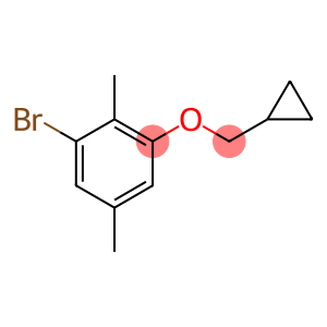 1-bromo-3-(cyclopropylmethoxy)-2,5-dimethylbenzene