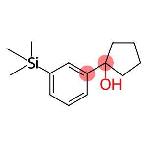 1-(3-(trimethylsilyl)phenyl)cyclopentanol