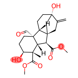 4aα-Formyl-2β,7-dihydroxy-1-methyl-8-methylenegibbane-1α,10β-dicarboxylic acid dimethyl ester