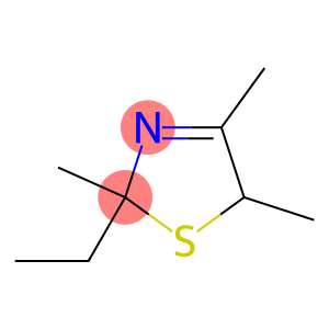 2-ethyl-2,4,5-trimethyl-5H-1,3-thiazole