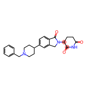 2,6-Piperidinedione, 3-[1,3-dihydro-1-oxo-5-[1-(phenylmethyl)-4-piperidinyl]-2H-isoindol-2-yl]-