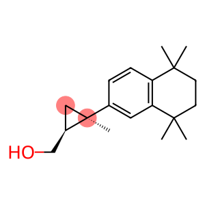 Cyclopropanemethanol, 2-methyl-2-(5,6,7,8-tetrahydro-5,5,8,8-tetramethyl-2-naphthalenyl)-, (1S,2R)-