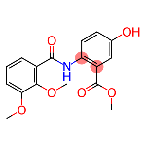 Benzoic acid, 2-[(2,3-dimethoxybenzoyl)amino]-5-hydroxy-, methyl ester