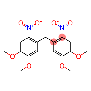 Benzene,1,1'-methylenebis[4,5-dimethoxy-2-nitro-