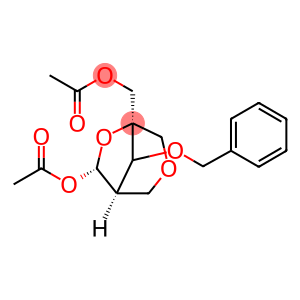 3,6-Dioxabicyclo[3.2.1]octane-5-methanol, 7-(acetyloxy)-8-(phenylmethoxy)-, 5-acetate, (1R,5R,7S,8S)-