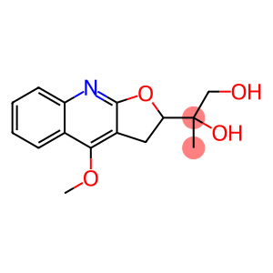 2-(4-METHOXY-2,3-DIHYDRO-FURO[2,3-B]QUINOLIN-2-YL)-PROPANE-1,2-DIOL