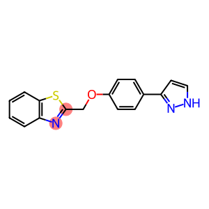 2-((4-(1H-pyrazol-5-yl)phenoxy)Methyl)benzo[d]thiazole