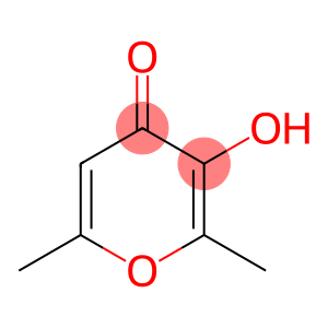 4H-Pyran-4-one, 3-hydroxy-2,6-dimethyl-