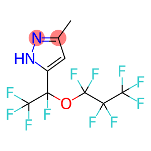 5-甲基-3-(1,2,2,2-四氟-1-(全氟丙氧基)乙基)-1H-吡唑