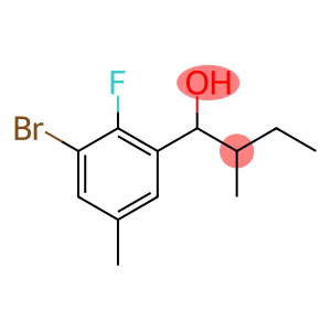 3-Bromo-2-fluoro-5-methyl-α-(1-methylpropyl)benzenemethanol