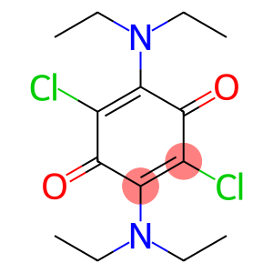 2,5-DICHLORO-3,6-BIS(DIETHYLAMINO)-P-BENZOQUINONE