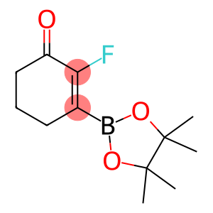 2-氟-3-(4,4,5,5-四甲基-1,3,2-二氧杂硼杂环戊烷-2-基)环己-2-烯-1-酮