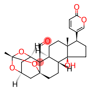 1β,3β,5-[Ethylidynetris(oxy)]-14-hydroxy-19-oxo-5β-bufa-20,22-dienolide