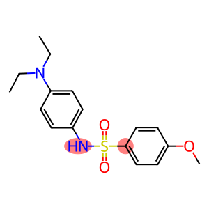 N-[4-(diethylamino)phenyl]-4-methoxybenzenesulfonamide