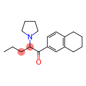 1-Pentanone, 2-(1-pyrrolidinyl)-1-(5,6,7,8-tetrahydro-2-naphthalenyl)-