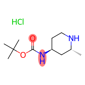 ((2R,4S)-2-甲基哌啶-4-基)氨基甲酸叔丁酯盐酸盐