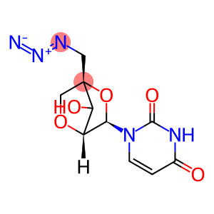 5'-Azido-5'-deoxy-2'-O,4'-C-methyleneuridine