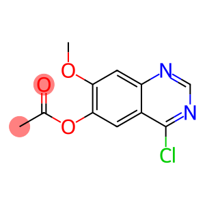 4-Chloro-7-methoxyquinazolin-6-yl acetate