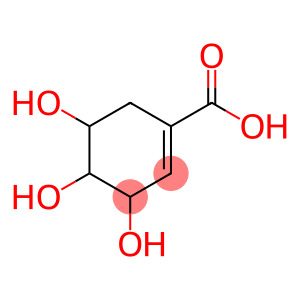 3,4,5-Trihydroxy-1-cyclohexene-1-carboxylic acid