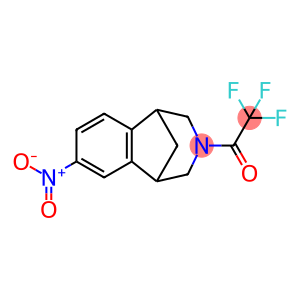 Ethanone, 2,2,2-trifluoro-1-(1,2,4,5-tetrahydro-7-nitro-1,5-methano-3H-3-benzazepin-3-yl)-