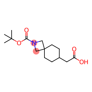 2-Azaspiro[3.5]nonane-7-acetic acid, 2-[(1,1-dimethylethoxy)carbonyl]-