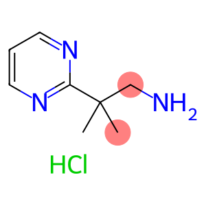 2-甲基-2-嘧啶-2-基-丙-1-胺盐酸盐