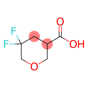 5,5-Difluoro-tetrahydro-pyran-3-carboxylic acid