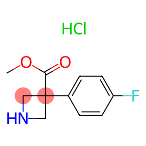 methyl 3-(4-fluorophenyl)azetidine-3-carboxylate hydrochloride