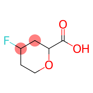 2H-Pyran-2-carboxylic acid, 4-fluorotetrahydro-