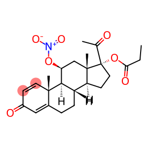 11beta,17-dihydroxypregna-1,4-diene-3,20-dione 11-nitrate 17-propionate