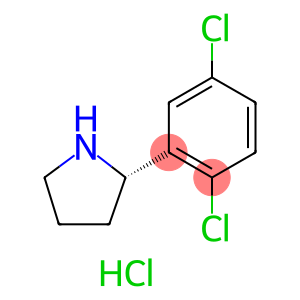 (S)-2-(2,5-dichlorophenyl)pyrrolidine hydrochloride
