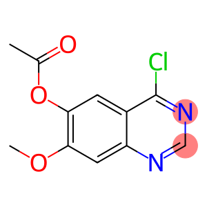 6-乙酰氧基-4-氯-7-甲氧基喹唑啉