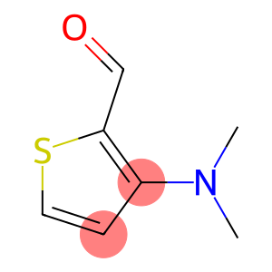 2-Thiophenecarboxaldehyde, 3-(dimethylamino)- (9CI)