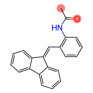 Acetamide,N-[2-(9H-fluoren-9-ylidenemethyl)phenyl]-