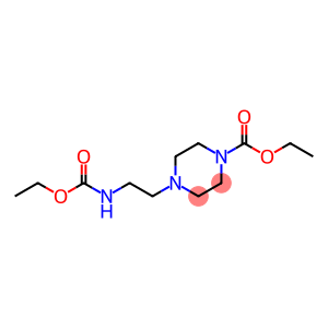 1-Piperazinecarboxylic acid, 4-[2-[(ethoxycarbonyl)amino]ethyl]-, ethyl ester