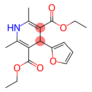 1,4-Dihydro-4-(2-furyl)-2,6-dimethylpyridine-3,5-dicarboxylic acid diethyl ester