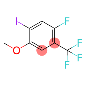 1-fluoro-5-iodo-4-methoxy-2-(trifluoromethyl)benzene