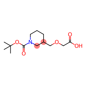 2-((1-(tert-butoxycarbonyl)piperidin-3-yl)methoxy)acetic acid