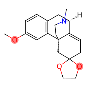 8,14-Didehydro-3-methoxy-17-methylmorphinan-6-one ethylene acetal